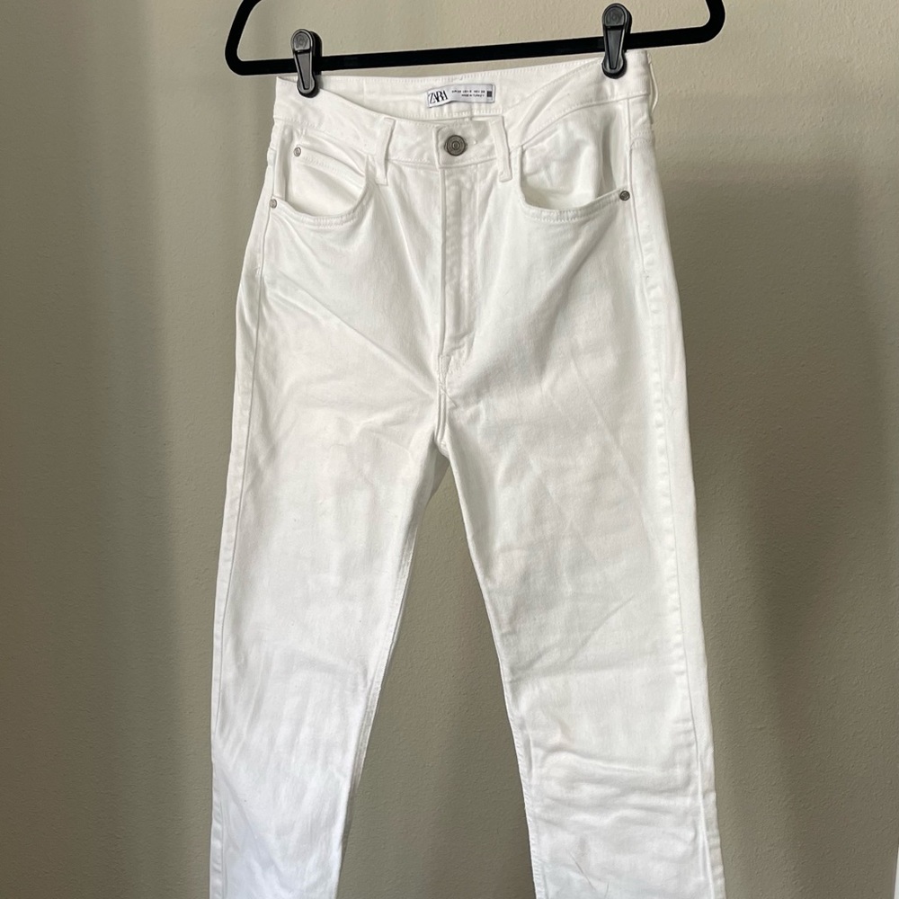 Zara Jeans - White - Size 6